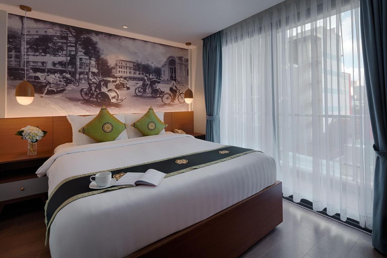 Little Saigon Boutique Hotel Ho-Chi-Minh-Stadt Exterior foto