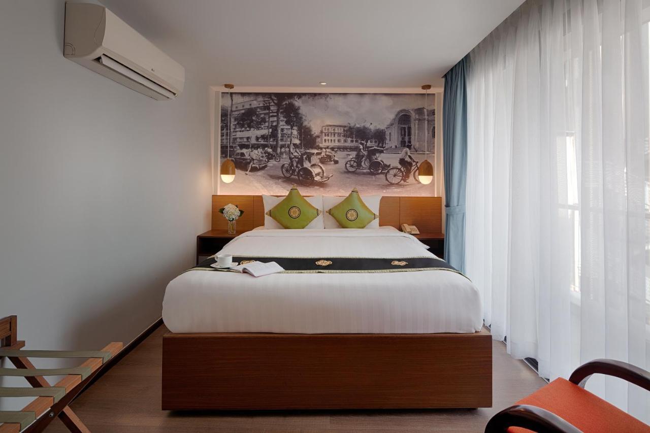 Little Saigon Boutique Hotel Ho-Chi-Minh-Stadt Exterior foto