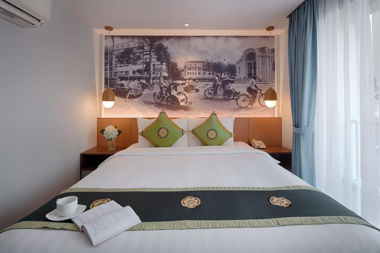 Little Saigon Boutique Hotel Ho-Chi-Minh-Stadt Exterior foto